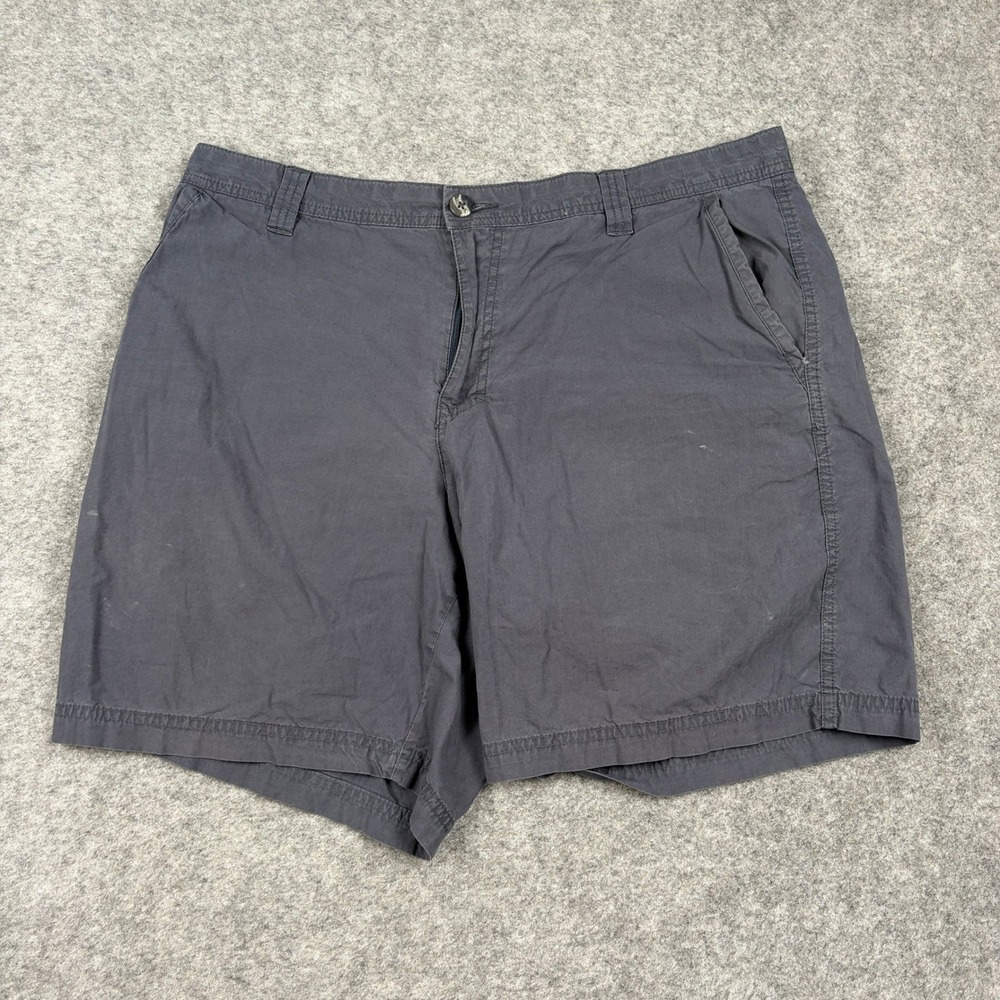 Columbia Chino Shorts Mens 36 Grey Cotton Casual Outdoor Hiking Gorpcore Adult